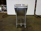 Used Cincinnati Lab Mix Muller, 304 Stainless Steel.