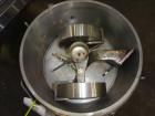 Used Cincinnati Lab Mix Muller, 304 Stainless Steel.