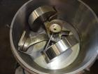 Used Cincinnati Lab Mix Muller, 304 Stainless Steel.