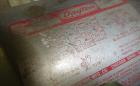 Used Cincinnati Lab Mix Muller, 304 Stainless Steel.