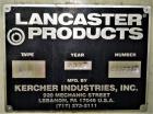 Used Lancaster High Shear Mixer, Model K-3, Carbon Steel.