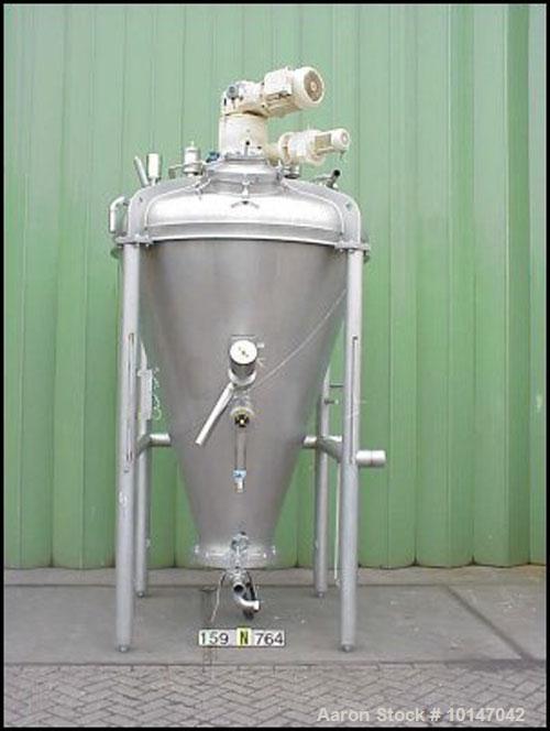 Used- Stainless Steel Bolz MF-150 Conical Mixer