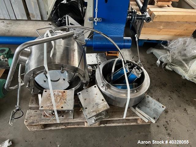 Used A. Bolz MF400 Vertical Conical Mixer – 4000L Working Capacity, 316 SS, Explosion-Proof Motors, Pharma Grade