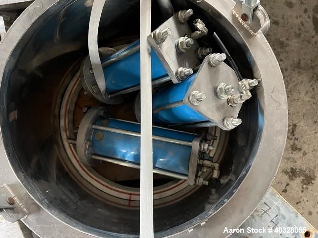 Used A. Bolz MF400 Vertical Conical Mixer – 4000L Working Capacity, 316 SS, Explosion-Proof Motors, Pharma Grade