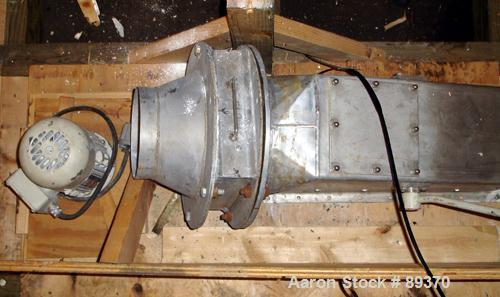 Used Hosokawa Micron Nauta Mixer, Model 3VV-2. 10.5 Cubic Feet Working Capacity, Stainless Steel. 300 Liter capacity, independent .5 hp, 230/460 volt, swing arm and screw drives. Jacketed chamber, fl...