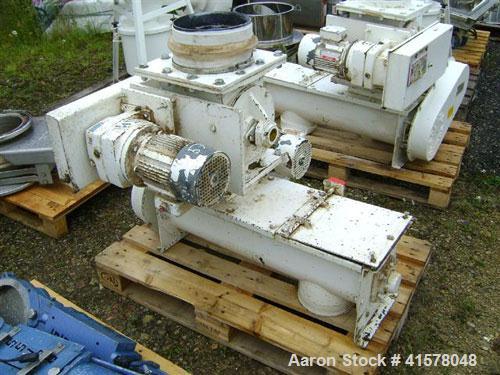 Used Stainless Steel Hosokawa Micron Conical Nauta Mixer, approximately 212 cub