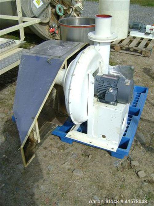 Used Stainless Steel Hosokawa Micron Conical Nauta Mixer, approximately 212 cub