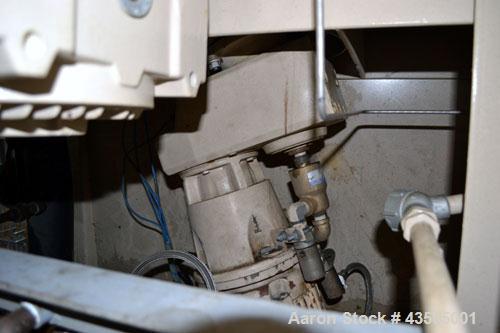 Used Stainless Steel Krauss-Maffei Conical MT Mixer Dryer, 3.53 Cubic Feet (100