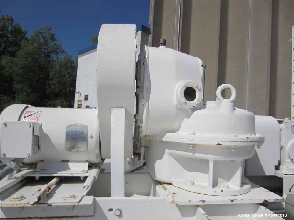 Used Hosokawa Vrieco Nauta Mixer DBXE-1000R – 304 Stainless, Vortex Gate Valve, 86"x60"x16", Machine #M18955