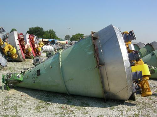 USED: Nauta mixer, type mbx40r. Stainless steel construction. 7'7" dia x 11'5" st side (2381 mm dia x 3550 mm st side). 141 cu ft working capacity (4000 liter). Not jacketed and not rated for vacuum....