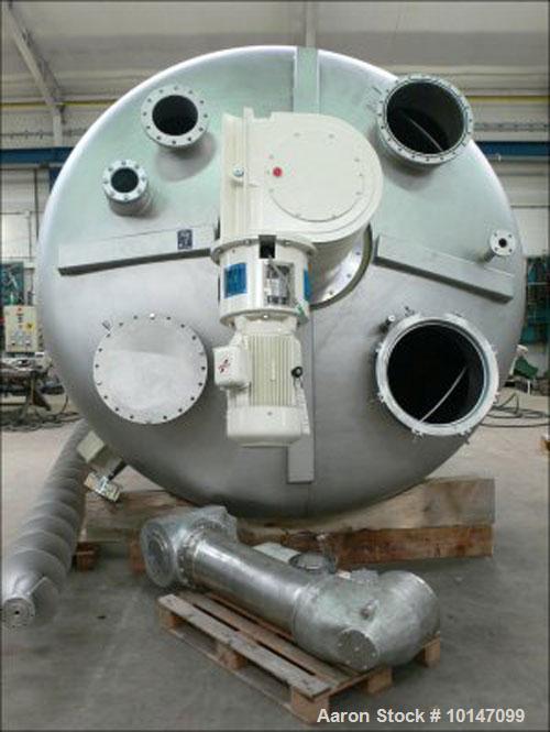 Used Stainless Steel Vrieco S-70 KB-S Conical Dryer