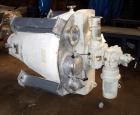 Used Hosokawa Micron Nauta Mixer, Model 3VV-2. 10.5 Cubic Feet Working Capacity, Stainless Steel. 300 Liter capacity, independent .5 hp, 230/460 volt, swing arm and screw drives. Jacketed chamber, fl...