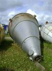 Used Stainless Steel Hosokawa Micron Conical Nauta Mixer, approximately 212 cub
