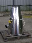 Used Stainless Steel Hosokawa Micron Conical Nauta Mixer, approximately 212 cub