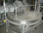 USED: J H Day nauta mixer, FA-35 Mark II, 35 cubic feet working capacity, 304 stainless steel. 69-3/8