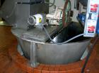 USED: J H Day Nauta mixer, 70 cubic foot working capacity, 304 stainless steel. Approximately 83