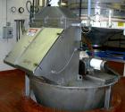 USED: J H Day Nauta mixer, 70 cubic foot working capacity, 304 stainless steel. Approximately 83