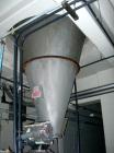 USED: J H Day Nauta mixer, 70 cubic foot working capacity, 304 stainless steel. Approximately 83