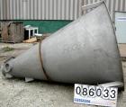 USED: J H Day Nauta mixer, 70 cubic foot working capacity, 304 stainless steel. Approximately 83