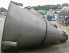 USED: J H Day Nauta mixer, 70 cubic foot working capacity, 304 stainless steel. Approximately 83