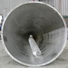 USED: J H Day Nauta mixer, 70 cubic foot working capacity, 304 stainless steel. Approximately 83