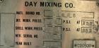 Used J H Day Nauta Mixer, 1.75 Cubic Foot Working Capacity, 304 Stainless Steel. Approximately 28