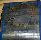 Used Stainless Steel Krauss-Maffei Conical MT Mixer Dryer, 3.53 Cubic Feet (100