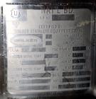 Used Stainless Steel Krauss-Maffei Conical MT Mixer Dryer, 3.53 Cubic Feet (100