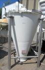 Used Hosokawa Vrieco Nauta Mixer DBXE-1000R – 304 Stainless, Vortex Gate Valve, 86