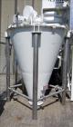 Used Hosokawa Vrieco Nauta Mixer DBXE-1000R – 304 Stainless, Vortex Gate Valve, 86