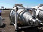Used- JH Day Nauta Dryer-Mixer, 70 Cubic Feet, Stainless Steel. 40 HP main drive, 2 HP drive for orbiting of screw, internal...