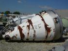 Used- B.V. Nauta Mixer, 98 Cubic Feet, Type MBXU-35RWV, 316 Stainless Steel. Vacuum unit. 90