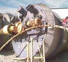 USED: Nauta mixer, type mbx40r. Stainless steel construction. 7'7