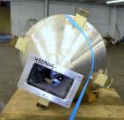 Used- Serra Machinery Cone Mixer, Approximate 0.7 square meter, 17.7 cubic feet (500 liter) capacity, 316 Stainless Steel. A...