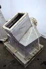 Used- Vrieco Nauta Mixer, Approximately 6.9 Cubic Feet Working Capacity (195 Liter), 304 Stainless Steel.  Approximately 48