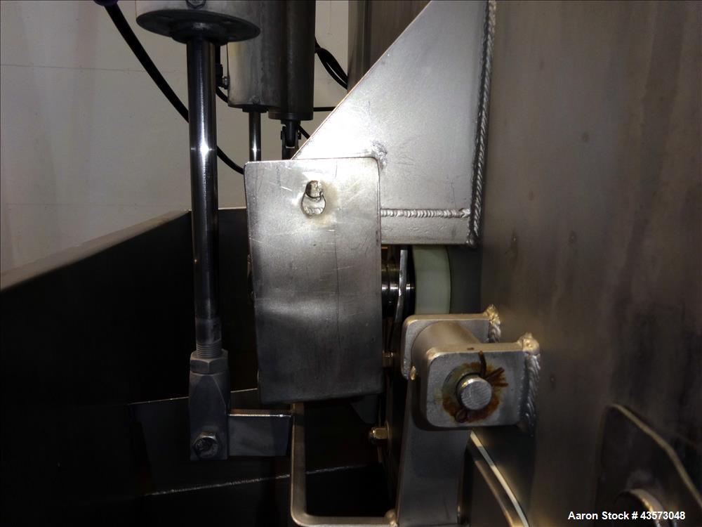 Used Dual Shaft Paddle Mixer, 304 Stainless Steel.