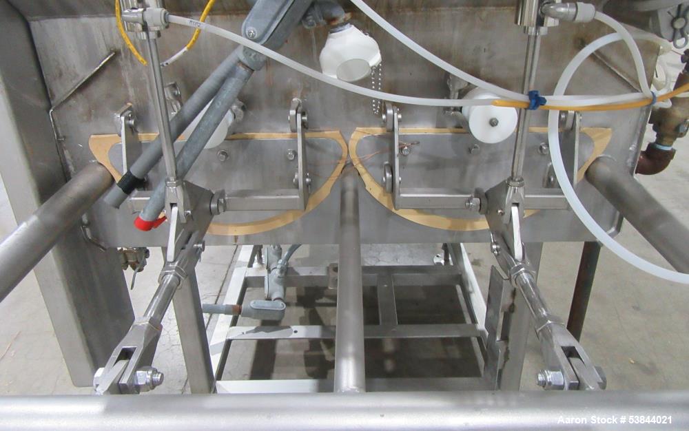 Used AMFEC Model 510 Jacketed Vacuum Paddle Blender – Stainless Steel, Steam Hea