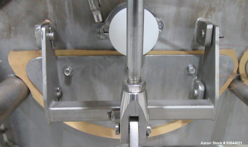 Used AMFEC Model 510 Jacketed Vacuum Paddle Blender – Stainless Steel, Steam Hea