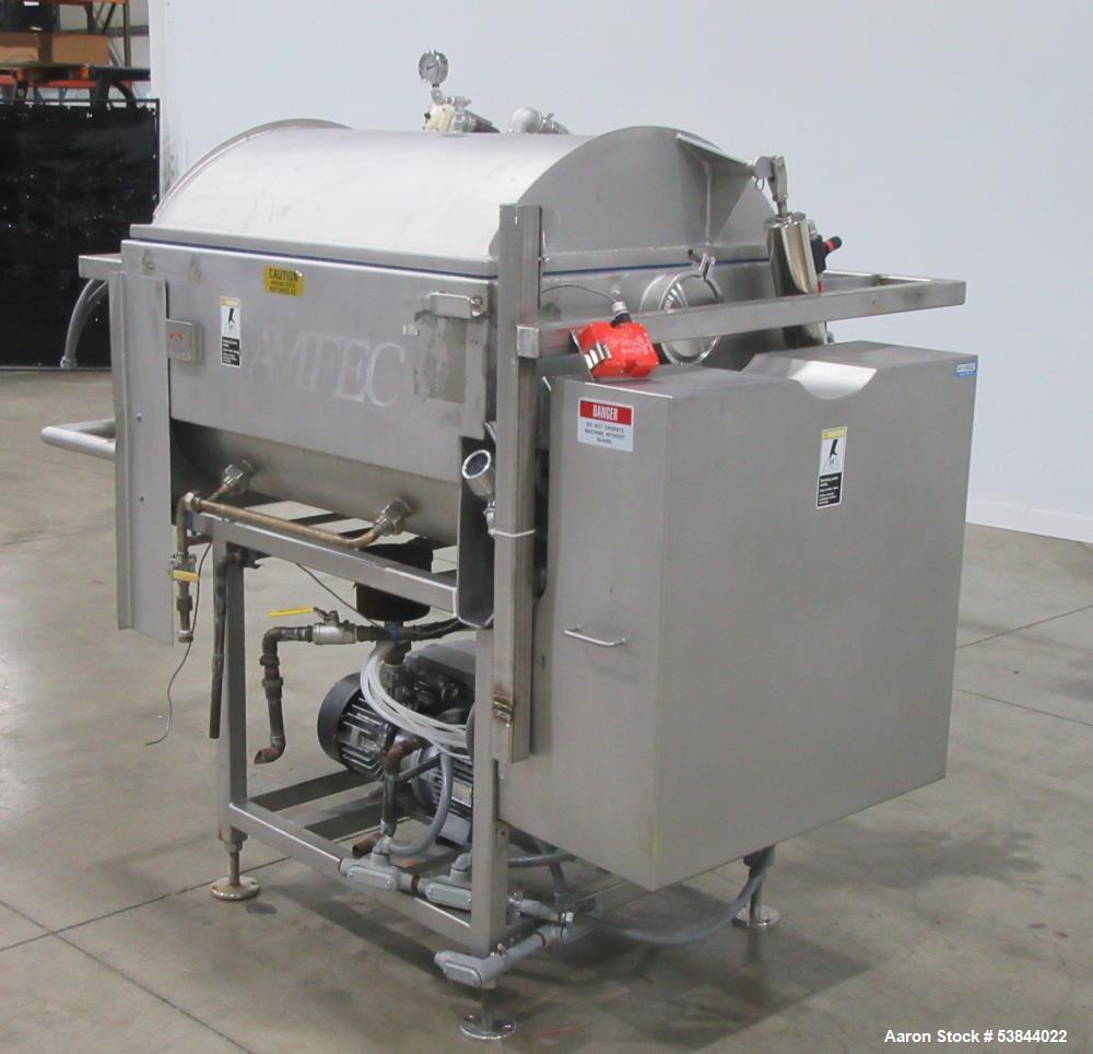 Industrial AMFEC Vacuum Auger Blender – 2 HP, 440V, Stainless Steel Construction