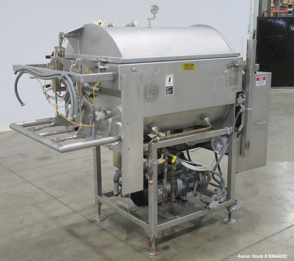 Industrial AMFEC Vacuum Auger Blender – 2 HP, 440V, Stainless Steel Construction