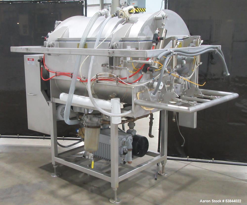 Industrial AMFEC Vacuum Auger Blender – 2 HP, 440V, Stainless Steel Construction