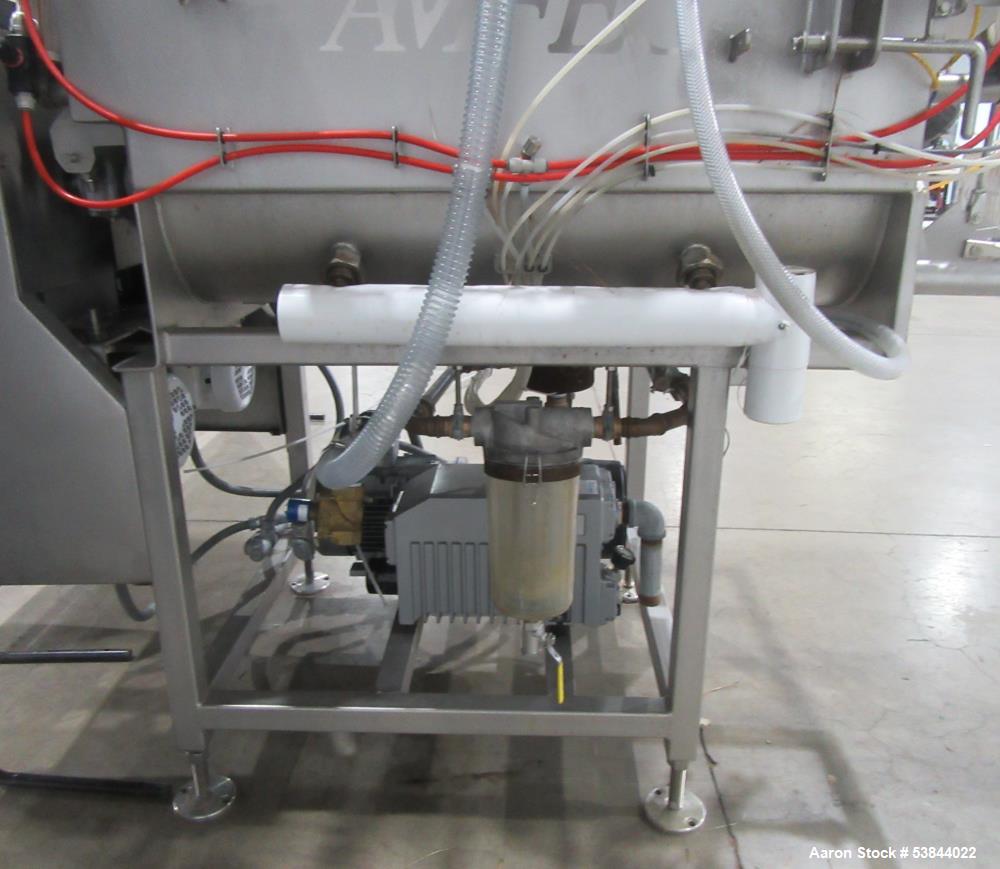 Industrial AMFEC Vacuum Auger Blender – 2 HP, 440V, Stainless Steel Construction