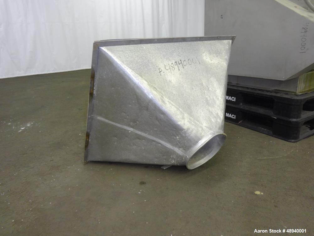 Used Forberg Twin Shaft Paddle Mixer, Model 766, Approximate 4.2 Cubic Feet.