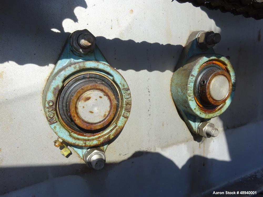 Used Forberg Twin Shaft Paddle Mixer, Model 766, Approximate 4.2 Cubic Feet.