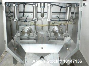 Used-Alco Food Machines AMP-1000H Double Shaft Paddle Mixer.  Stainless steel construction, capacity 35 cubic feet (1000 lit...