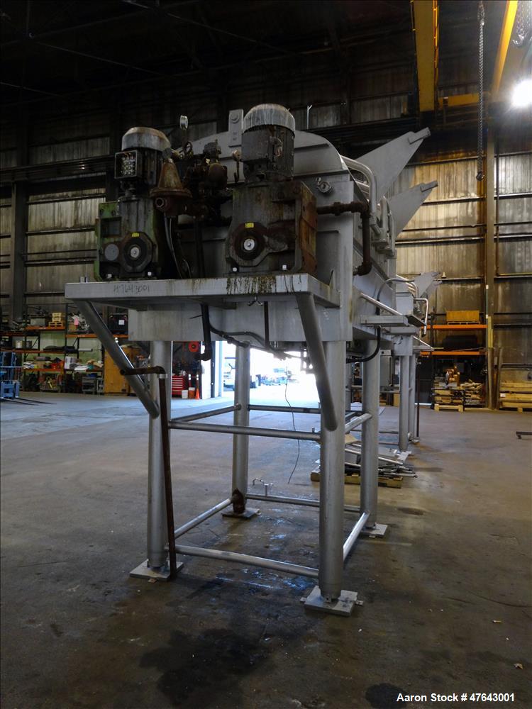 Used APV Dual Shaft Vacuum Paddle Blender, Model #80DP-V