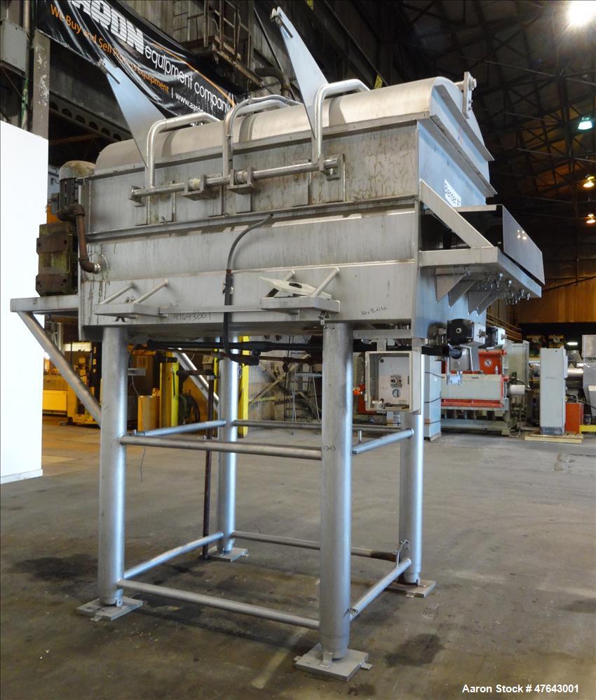 Used APV Dual Shaft Vacuum Paddle Blender, Model #80DP-V