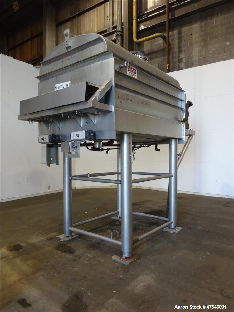 Used APV Dual Shaft Vacuum Paddle Blender, Model #80DP-V