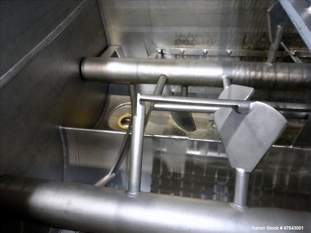 Used APV Dual Shaft Vacuum Paddle Blender, Model #80DP-V