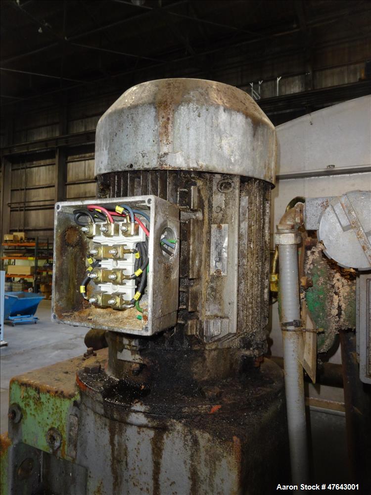Used APV Dual Shaft Vacuum Paddle Blender, Model #80DP-V